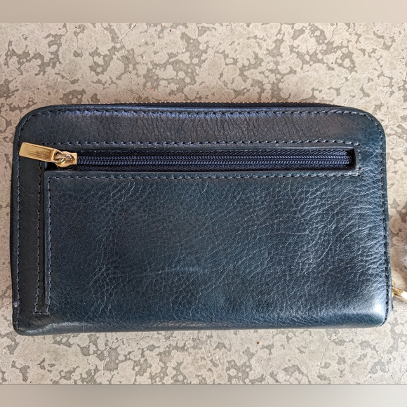 Fossil wallet, clutch, leather wristlet - Picture 4 of 11